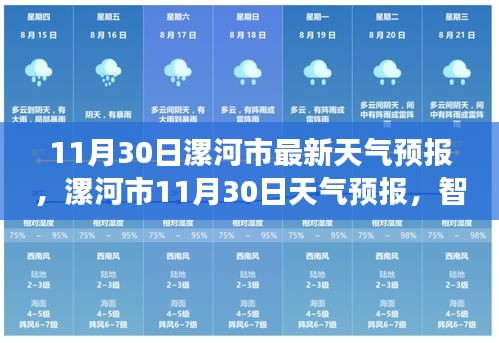 漯河市天气预报，智能科技预见未来生活新篇章