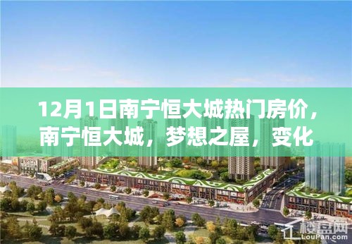 南宁恒大城，热门房价揭秘，梦想之屋的自信与成就之路