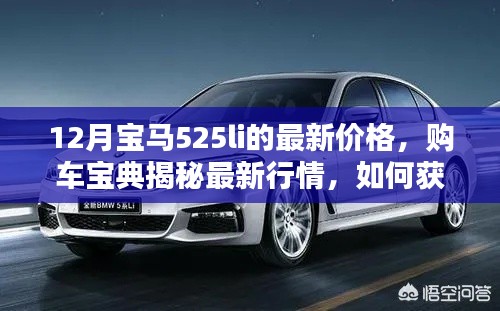 揭秘！12月宝马525Li最新价格及购车宝典，掌握行情必备指南！