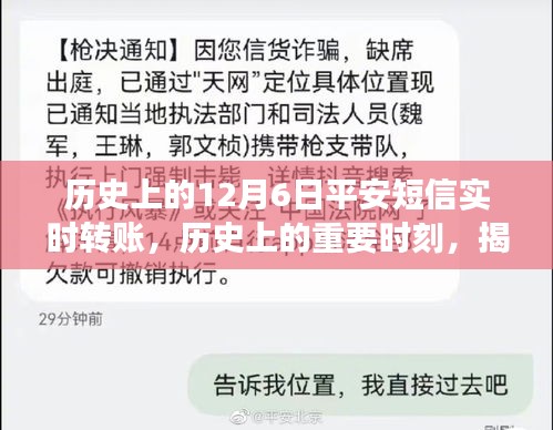 揭秘平安短信实时转账的诞生与发展，历史上的重要时刻回顾（12月6日篇）