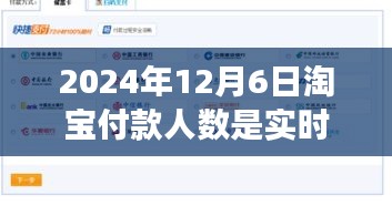 揭秘淘宝支付数据，探讨2024年12月6日的实时付款人数动态