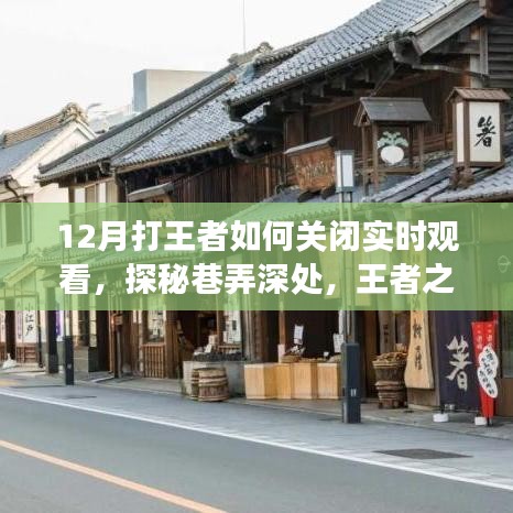 探秘王者背后的静谧角落与美食秘境，如何关闭实时观看享受游戏时光