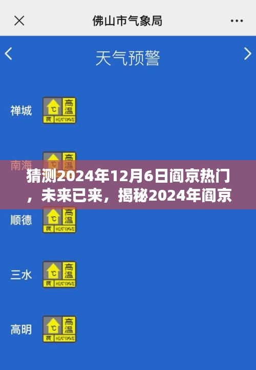 揭秘未来热门科技新星，阎京智能生活体验引领潮流，预测2024年热门趋势揭秘