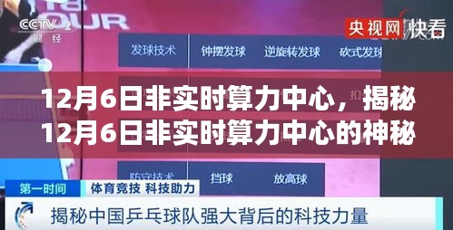 揭秘，12月6日非实时算力中心的背后秘密