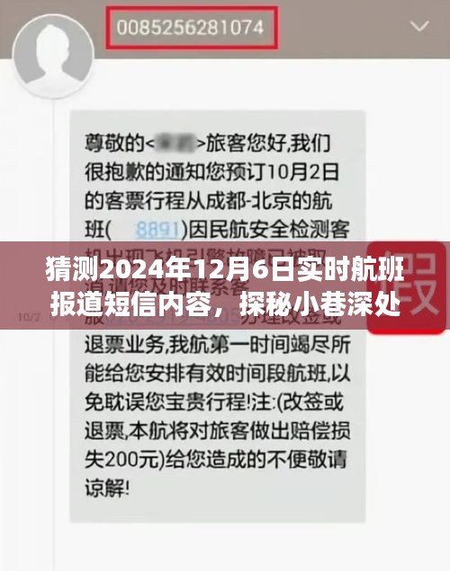 探秘小巷深处的飞行秘密，特色小店带你领略航班实时报道的魅力时光——2024年12月6日实时航班报道短信内容解析