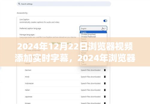 浏览器视频实时字幕功能优劣分析与个人观点，以2024年为例
