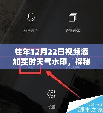 探秘冬日小巷，实时天气水印下的特色小店之旅