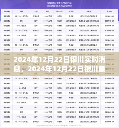 2024年12月22日银川城市动态，发展、变迁与热点实时解析