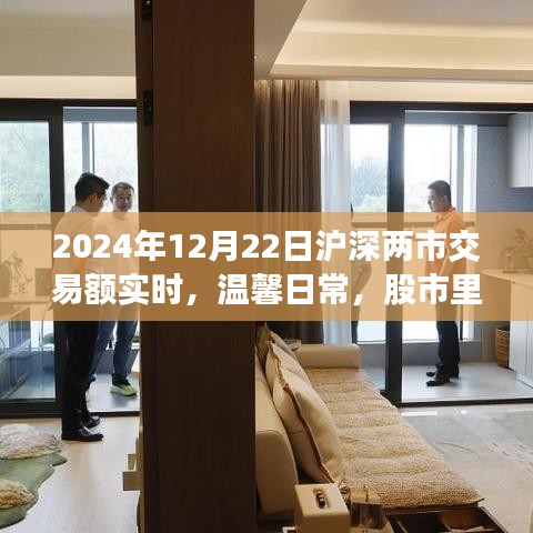 温馨日常与股市友情，2024年12月22日沪深两市交易额实时记录
