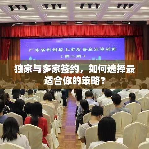 独家与多家签约，如何选择最适合你的策略？
