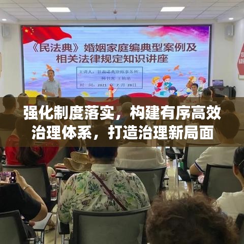 强化制度落实，构建有序高效治理体系，打造治理新局面