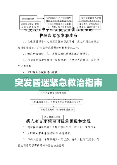突发昏迷紧急救治指南