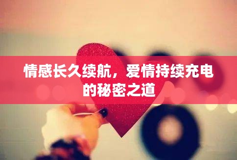 情感长久续航，爱情持续充电的秘密之道