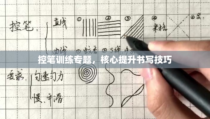 控笔训练专题，核心提升书写技巧