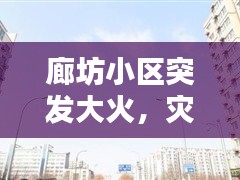 廊坊小区突发大火，灾难考验社区应急与人心凝聚的力量