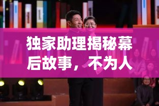 独家助理揭秘幕后故事，不为人知的背后故事大揭秘