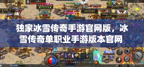 独家冰雪传奇手游官网版，冰雪传奇单职业手游版本官网 