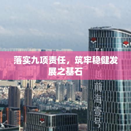 落实九项责任，筑牢稳健发展之基石