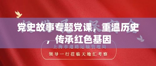 党史故事专题党课，重温历史，传承红色基因