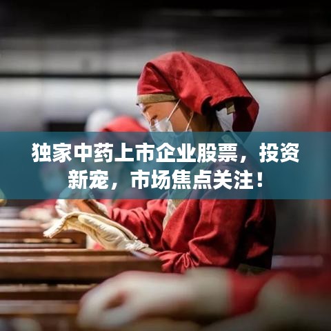 独家中药上市企业股票，投资新宠，市场焦点关注！