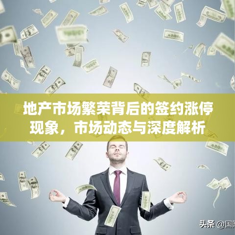 地产市场繁荣背后的签约涨停现象，市场动态与深度解析