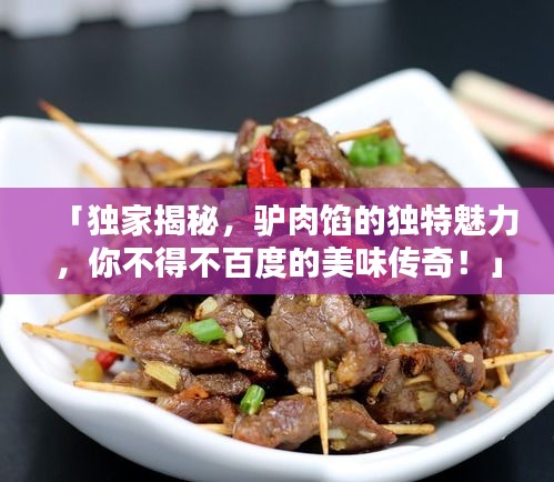 「独家揭秘，驴肉馅的独特魅力，你不得不百度的美味传奇！」
