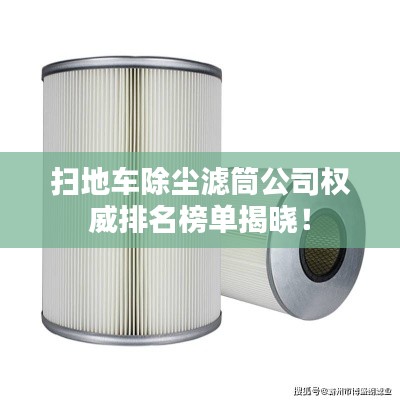 扫地车除尘滤筒公司权威排名榜单揭晓！