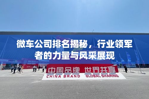 微车公司排名揭秘，行业领军者的力量与风采展现