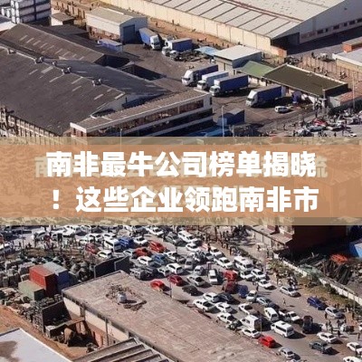 南非最牛公司榜单揭晓！这些企业领跑南非市场！