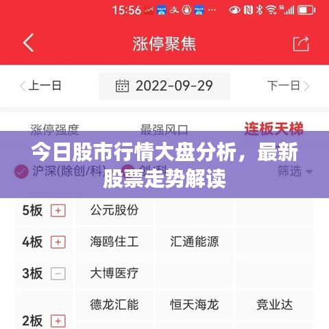 今日股市行情大盘分析，最新股票走势解读