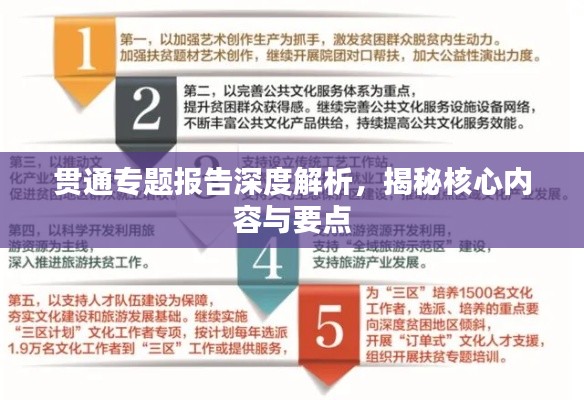 贯通专题报告深度解析，揭秘核心内容与要点