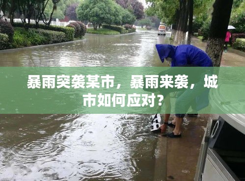 暴雨突袭某市，暴雨来袭，城市如何应对？